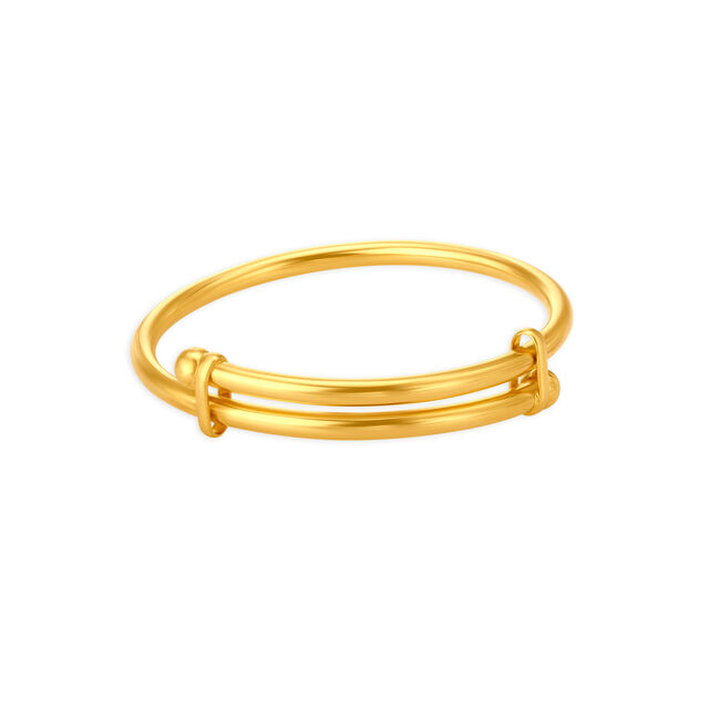 Tiny Treasure Gold Bangles for Kids