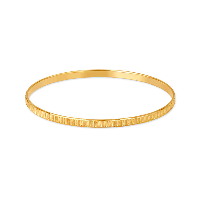 Golden Simplicity Gold Bangles