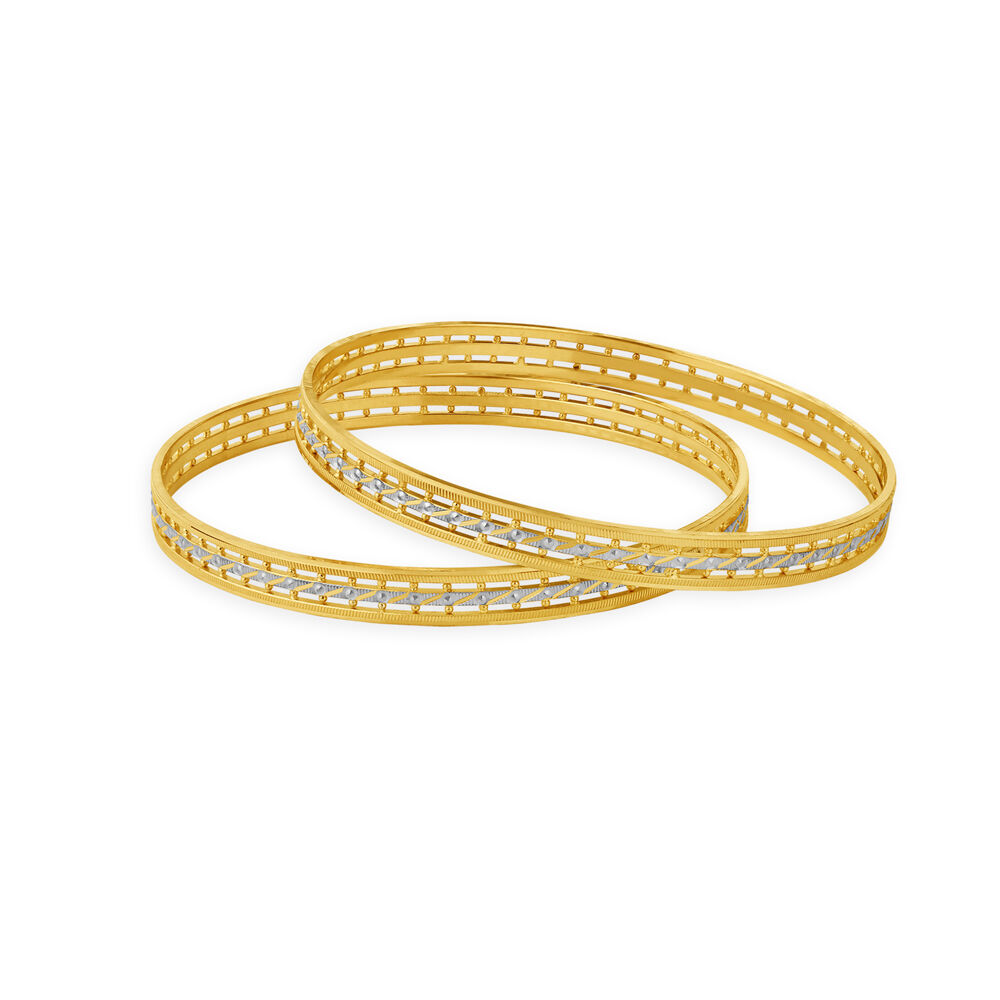 Tanishq rhodium bangles sales