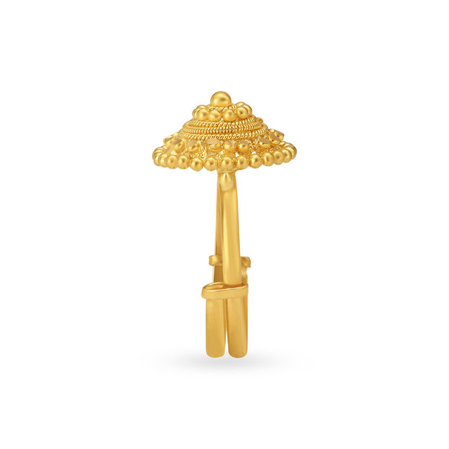 Lavish Gold Finger Ring