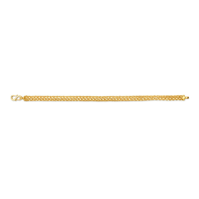 Elegant Gold Bracelet for Men,,hi-res 