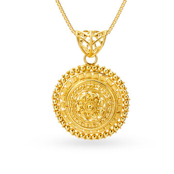 Radiant Gold Pendant