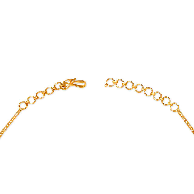 Magnificent Gold Necklace and Earrings Set 3