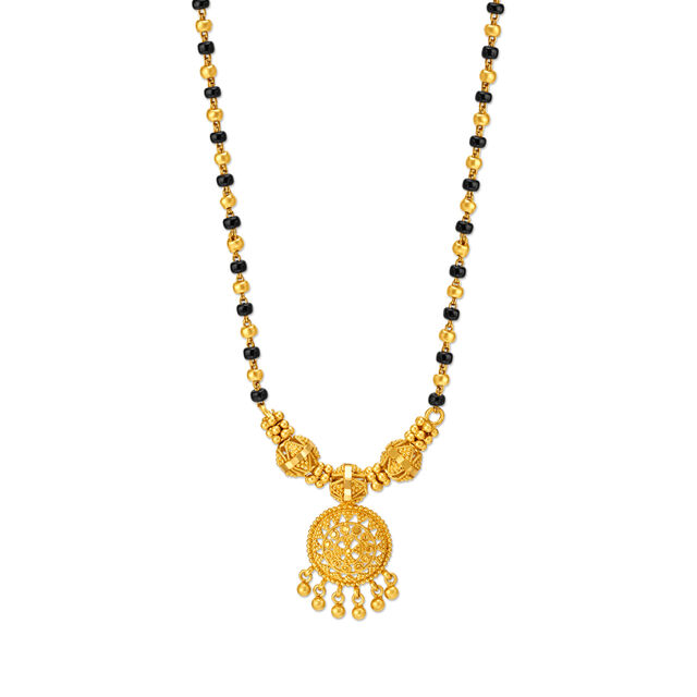 Alluring Dazzling Gold Mangalsutra
