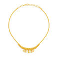 Lavish Yellow Gold Beaded Necklace and Earrings Set,,hi-res 2