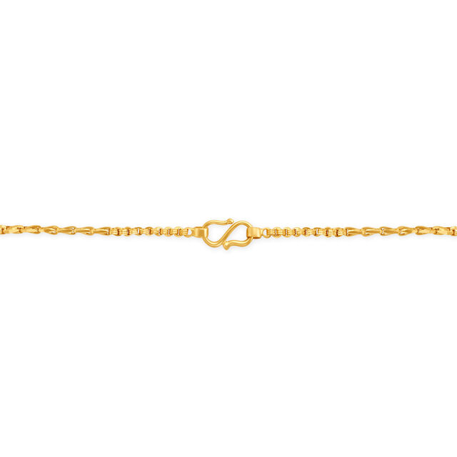 Distinctive Yellow Gold Variegated Box Chain,,hi-res 2