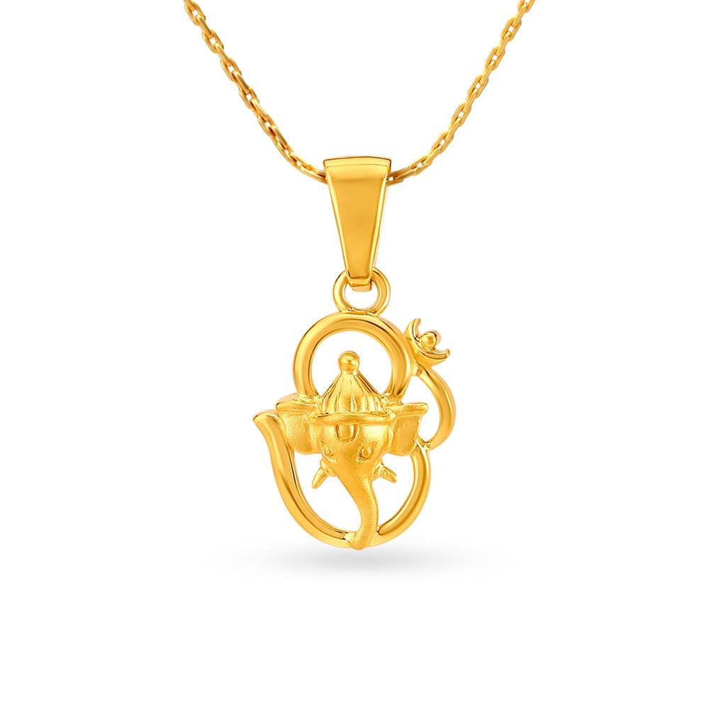 Om gold pendant designs with price sale