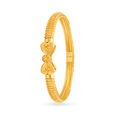 Ornate Gold Bangle,,hi-res 2