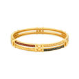Eclectic Gold Bangle,,hi-res 