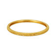 Luxurious 22 Karat Yellow Gold Beaded Bangle 2