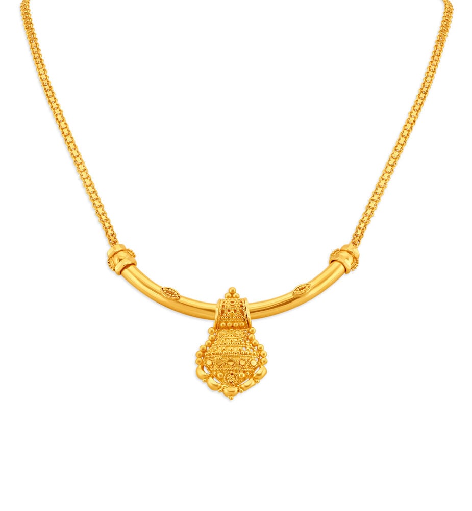 Gold necklace below 50000 clearance