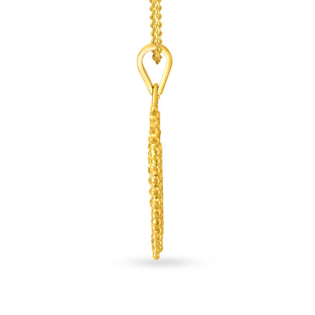 Devotional Gold Lakshmi Kasu Pendant,,hi-res 2