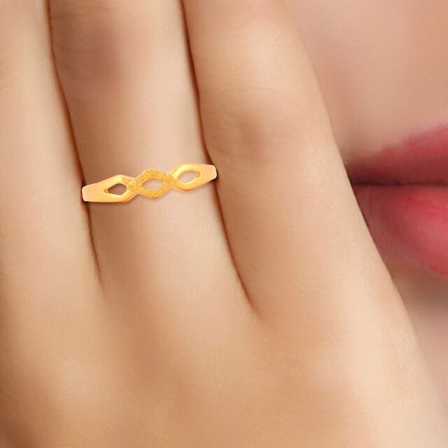 Gorgeous Geometric Gold Ring,,hi-res 4