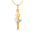 Artistic Ballerina Pendant For Kids,,hi-res 