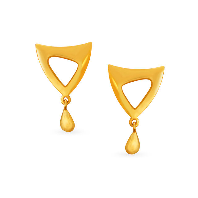 Geometric Drop Earrings,,hi-res 