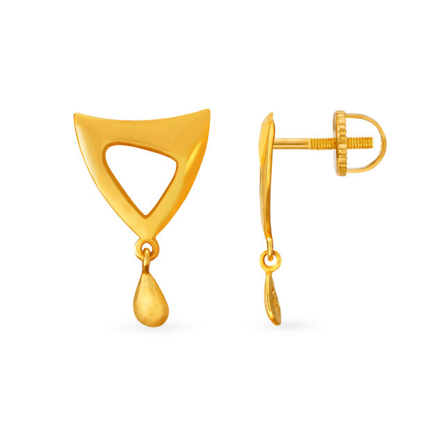 Geometric Drop Earrings,,hi-res 2