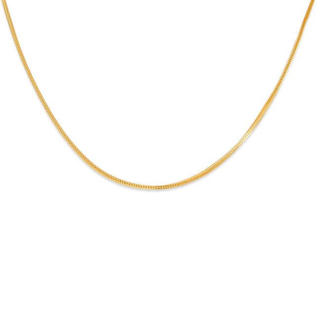 Simple and Elegant 22 Karat Gold Chain 