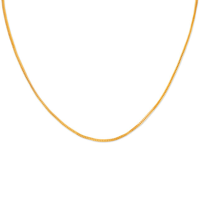 Shimmering Gold Foxtail Chain,,hi-res 