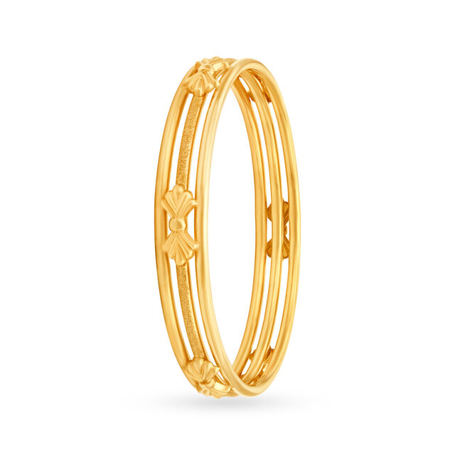 Captivating Gold Bangle,,hi-res 2