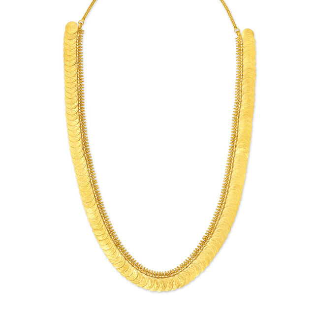 Stunning Gold Lakshmi Kasu Mala for the Telugu Bride,,hi-res 2
