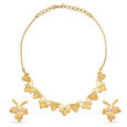 Charming Gold Necklace Set,,hi-res 