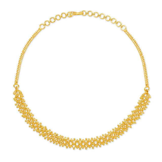 Enchanting Gold Necklace Set,,hi-res 2