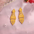 Magnificent Rawa Work Gold Necklace Set,,hi-res 2