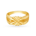 Magnificent 22 Karat Yellow Gold Geometric Ring,,hi-res 2