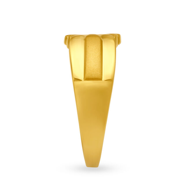 Magnificent 22 Karat Yellow Gold Geometric Ring,,hi-res 3