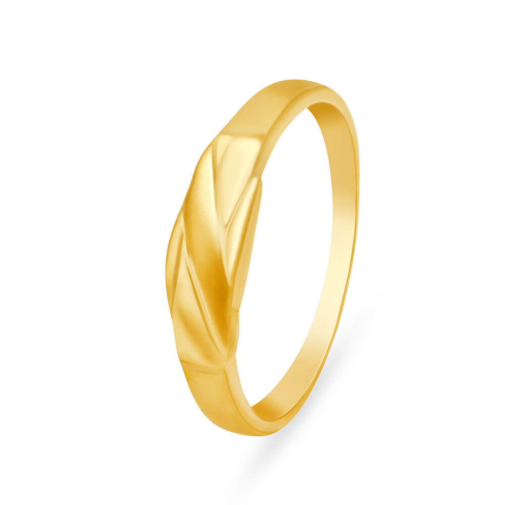 Gold ring online tanishq on sale
