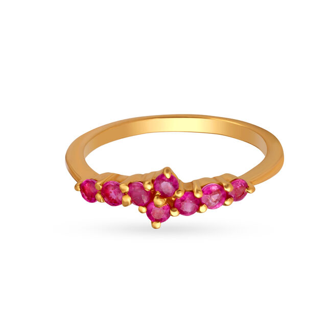 Classy Ruby Eternity Ring,,hi-res 2