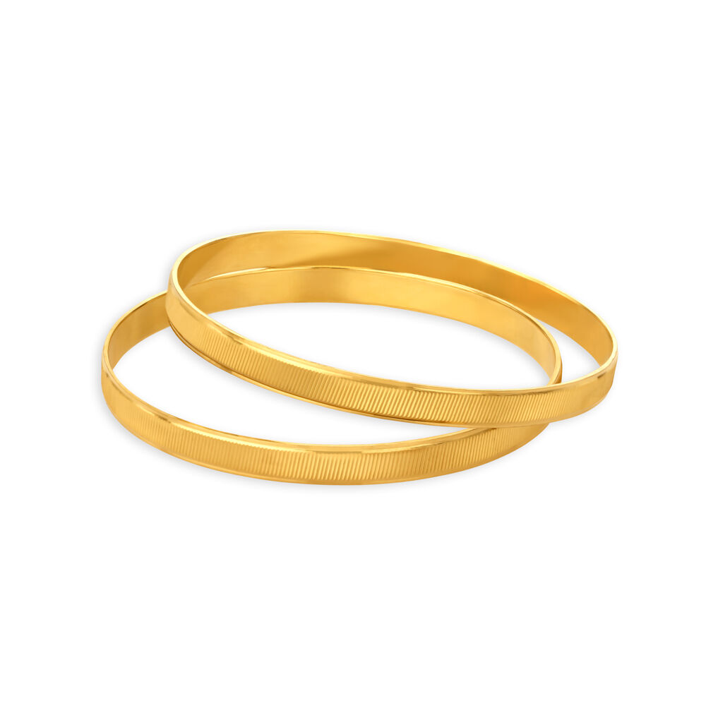 Buy Elegant Gold Bangles at Best Price Tanishq US