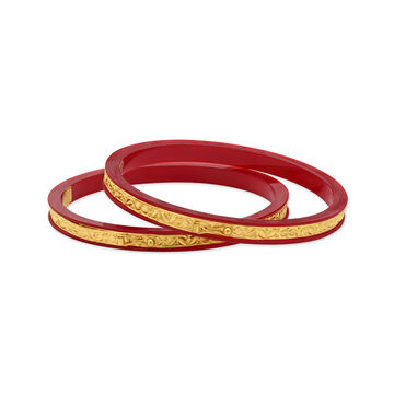 Elegant Pola Gold Bangle