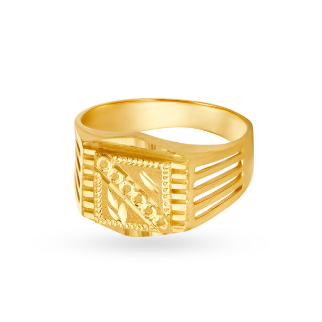 Stunning Gold Ring for Men,,hi-res 2