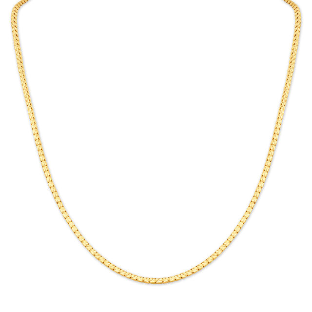 Marvelous Yellow Gold Crisscrossed Box Chain,,hi-res
