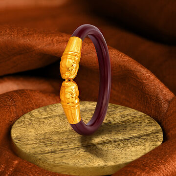 Graceful Gold Pola Bangle