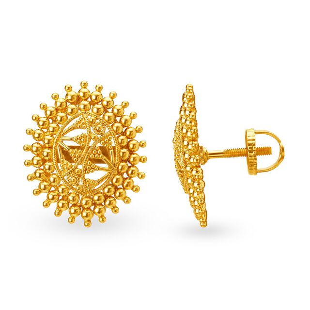 Radiant Gold Pendant and Earrings Set,,hi-res 5