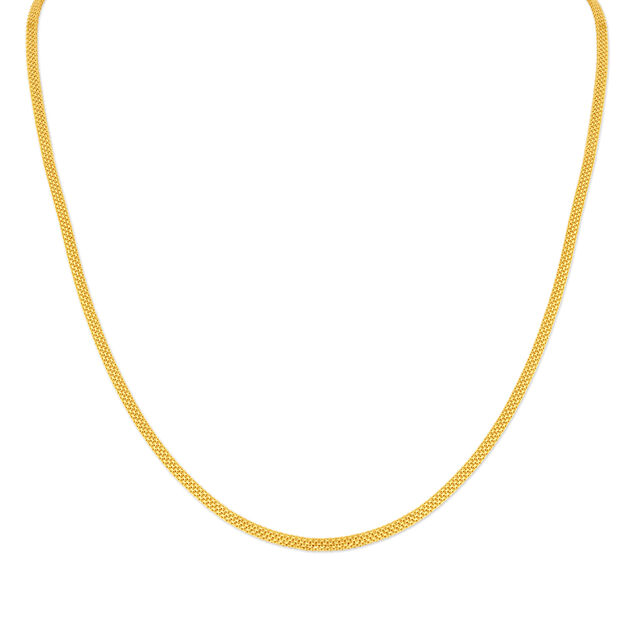 Stately Gold Chain for Men,,hi-res