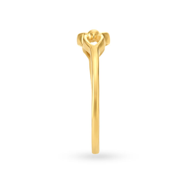 Simple 22 Karat Yellow Gold Finger Ring,,hi-res 3
