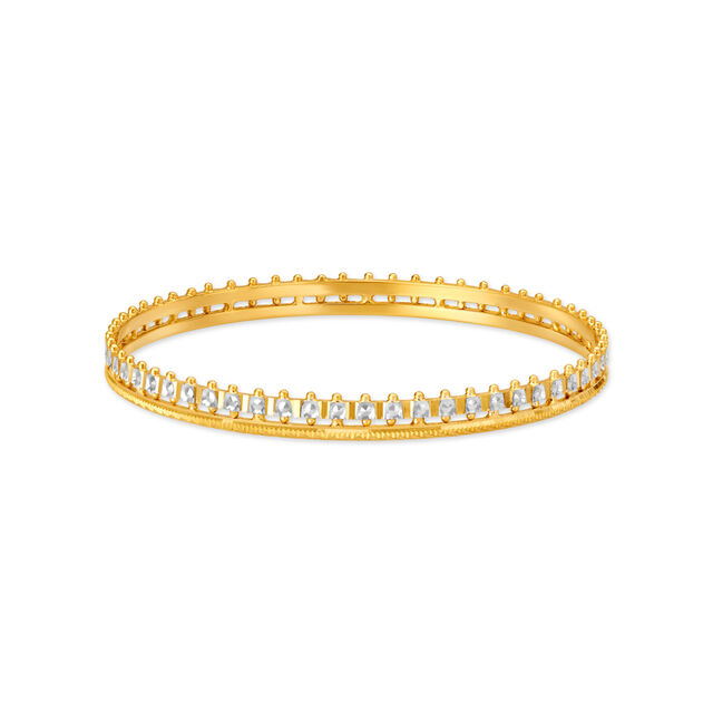 Ardent Yellow Gold Circlet Bangles