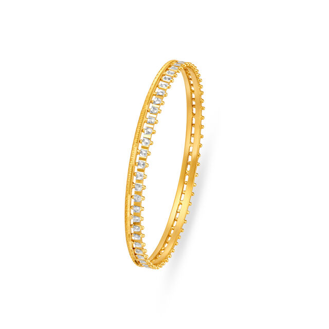 Ardent Yellow Gold Circlet Bangles