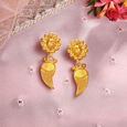 Ethereal Gold Necklace and Earrings  Set,,hi-res 2