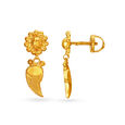 Ethereal Gold Necklace and Earrings  Set,,hi-res 4