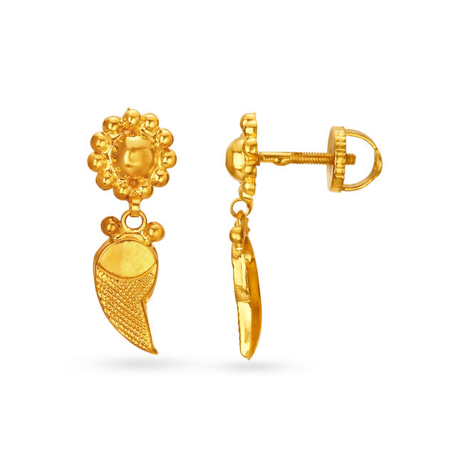 Ethereal Gold Necklace and Earrings  Set,,hi-res 4