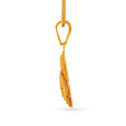 Resplendent Gold Pendant and Earrings Set,,hi-res 3