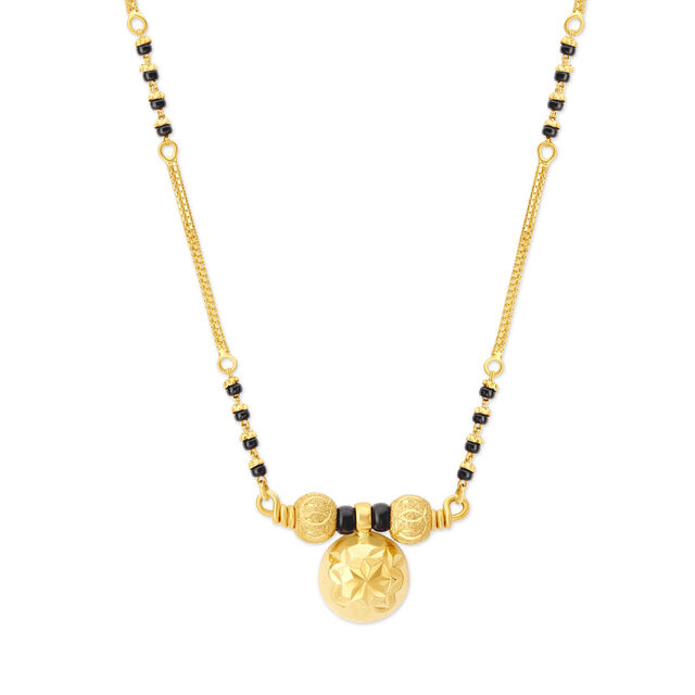 Dainty Floral Mangalsutra
