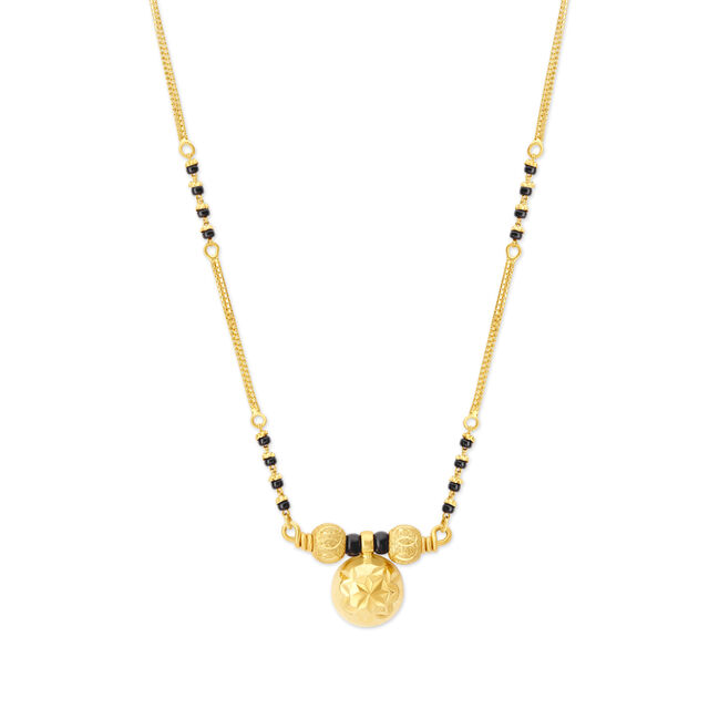 Dainty Floral Mangalsutra