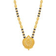 Bewitching Artistic Gold Mangalsutra 