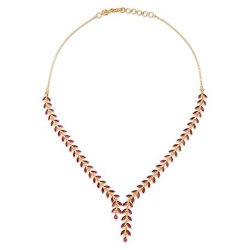 Madhura Ruby Necklace