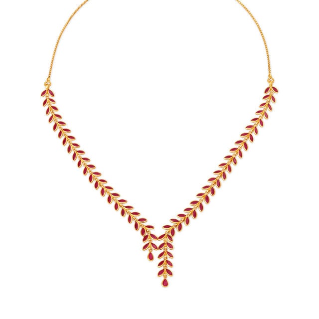 Madhura Ruby Necklace,,hi-res 2